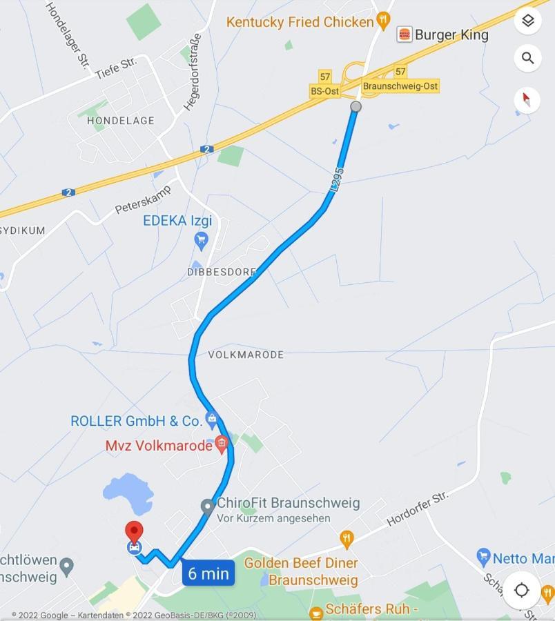 Uebernachtung An Der A2 Διαμέρισμα Μπραουνσβάιγκ Εξωτερικό φωτογραφία